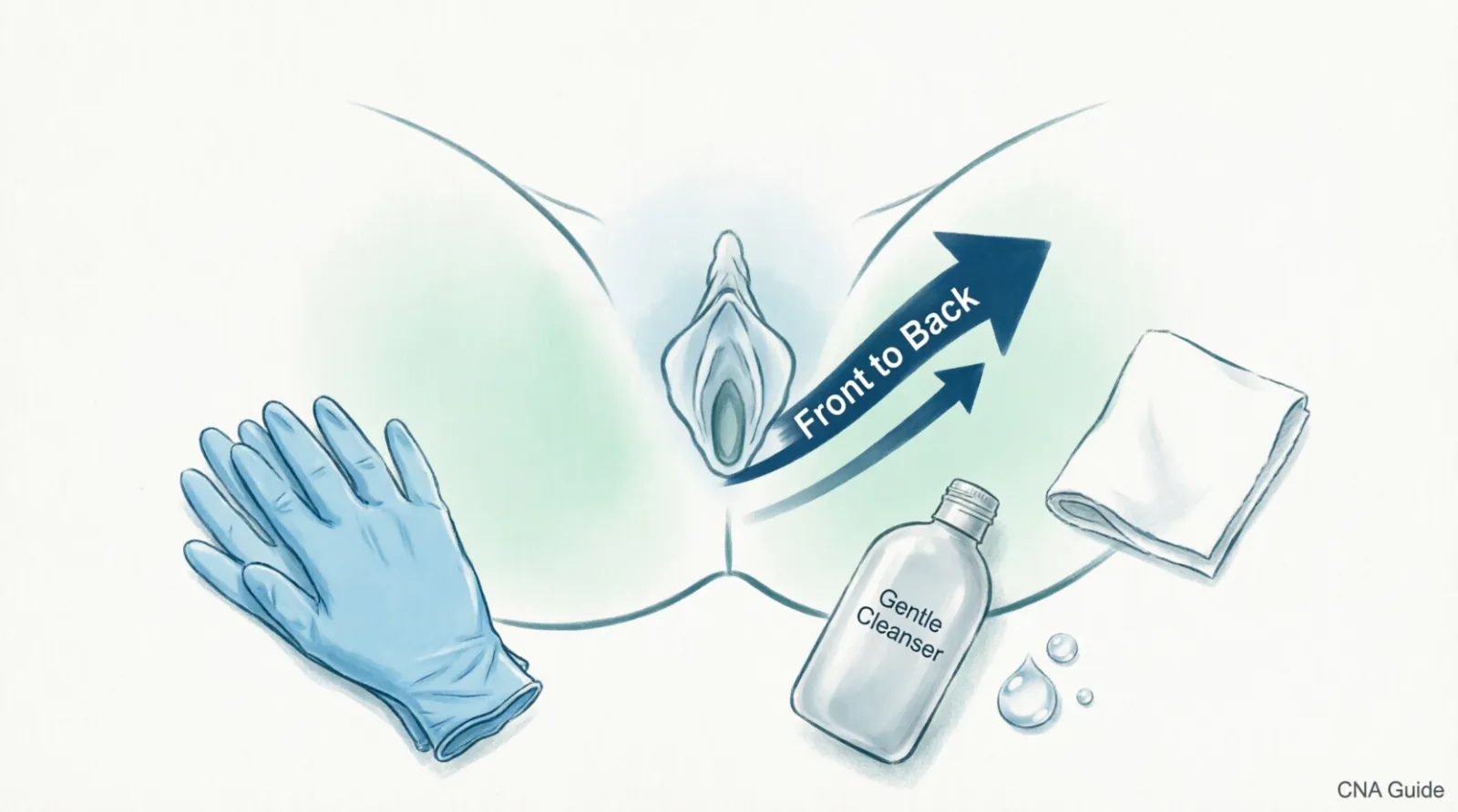 Prevent Bacteria Spread in Female Peri Care: CNA Guide