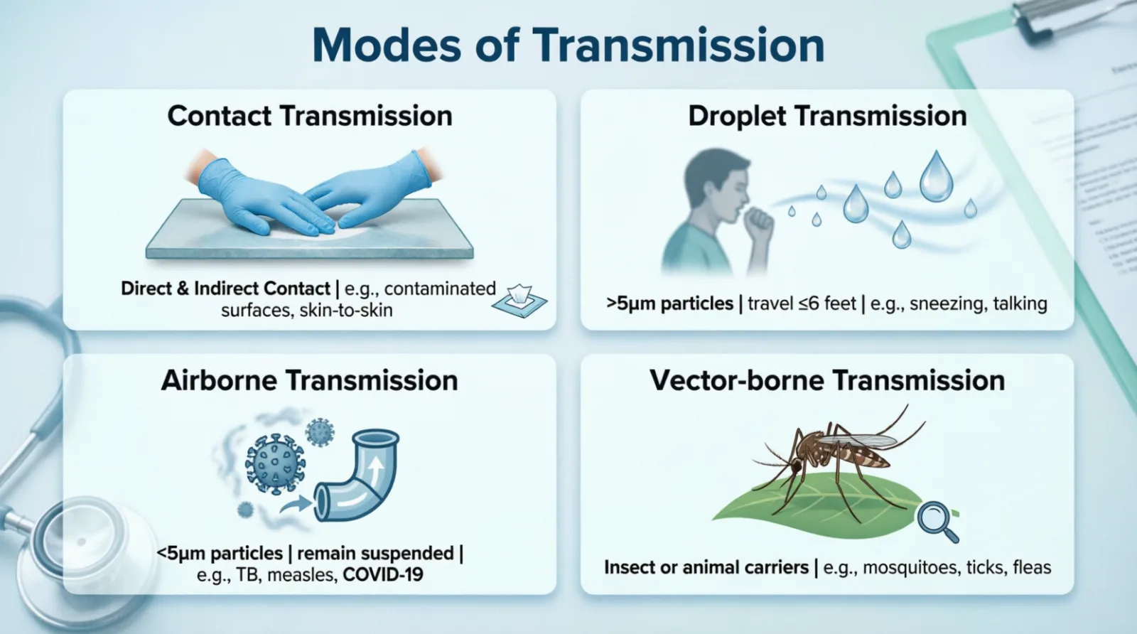 Modes of Transmission: CNA Infection Control Guide