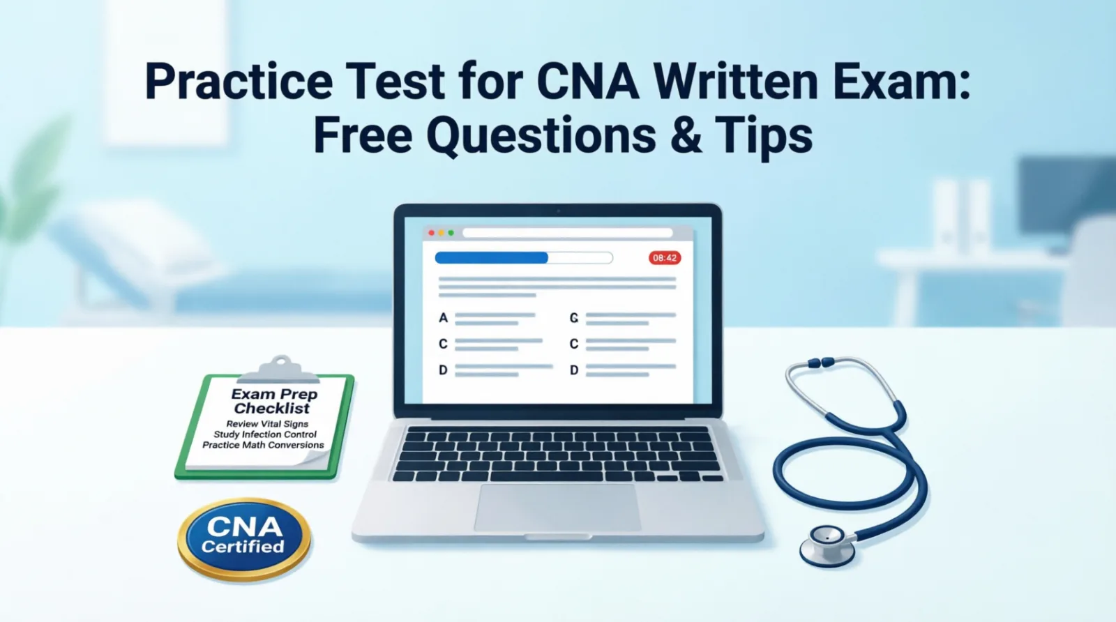 Practice Test for CNA Written Exam: Free Questions & Tips